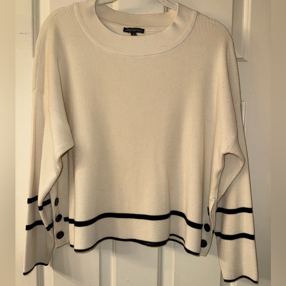 Sweater with Buttons on the side